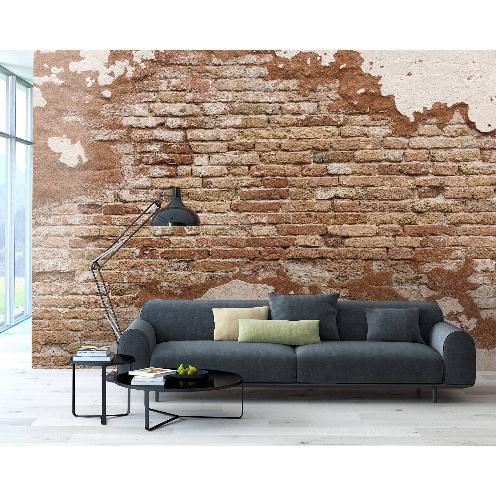 Wall Rogues Distressed Brick Wall Mural